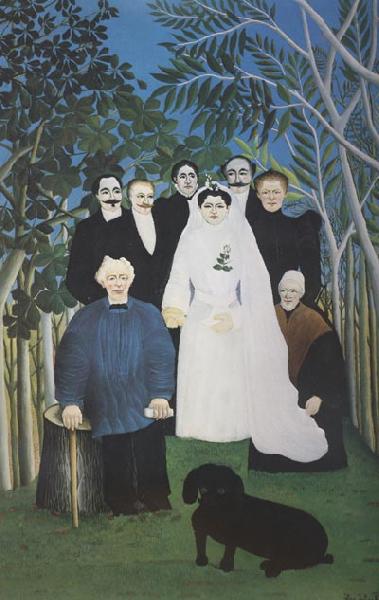 Henri Rousseau A Country Wedding oil painting image